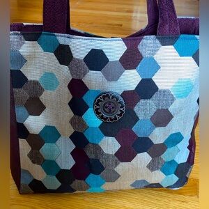 Honeycomb Hex Pattern Tote